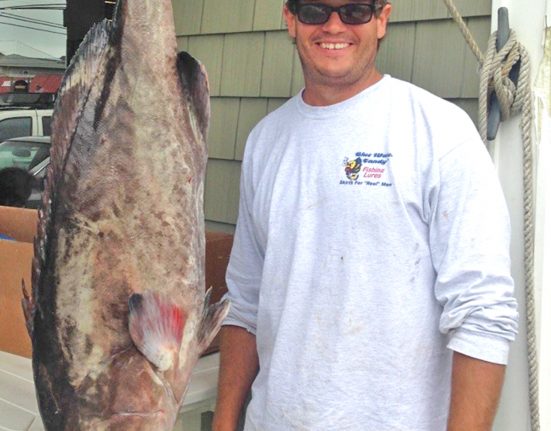 Breece Gahl - 47 pound, 6 ounce NC State Record gag grouper