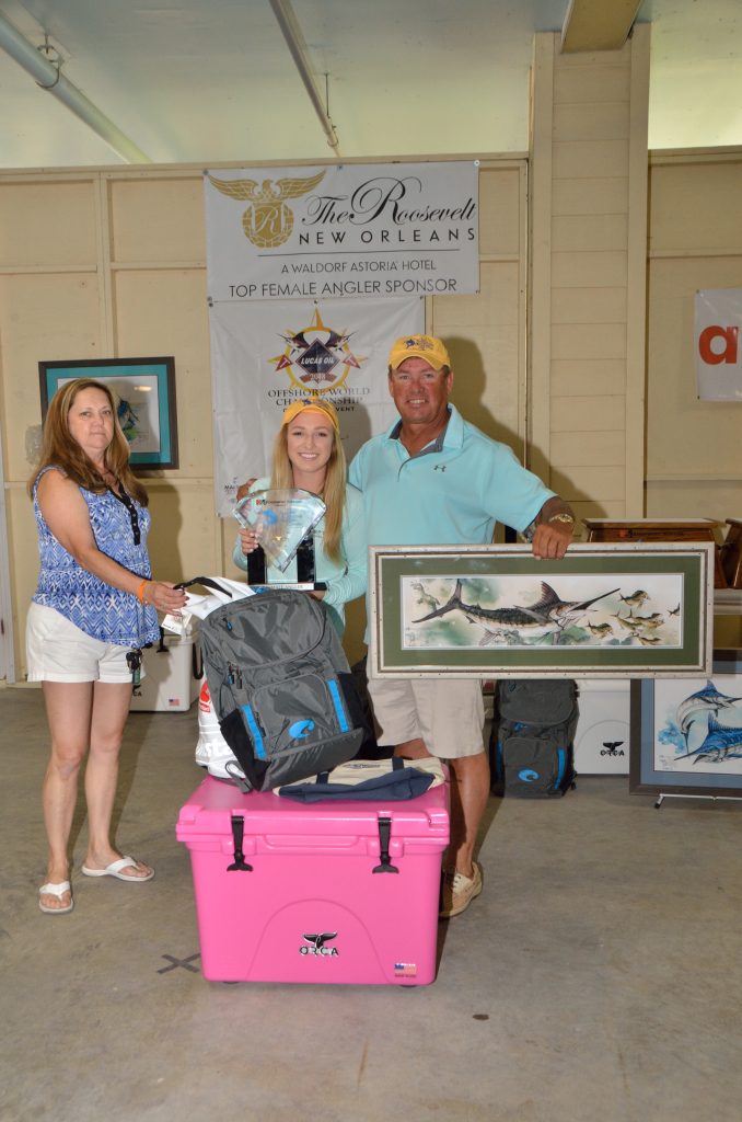 Top Female angler Katie Gonsoulin